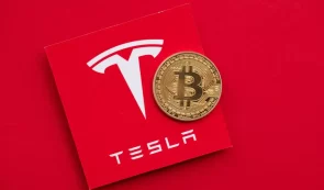 Electric Car Company Tesla and Bitcoin token