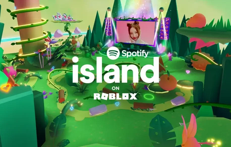 Spotify Built Their Own Metaverse Island