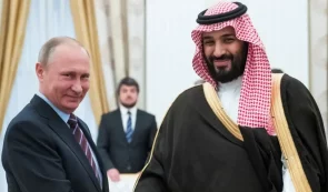 Vladimir Putin Meeting Saudi Prince Mohammed Bin Salman