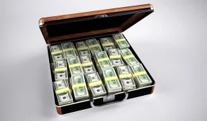 US Dollar Briefcase