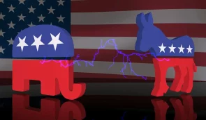 USA President Election - Republicans vs. Democrats
